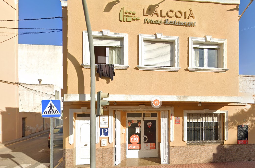 Pension alcoia - fachada